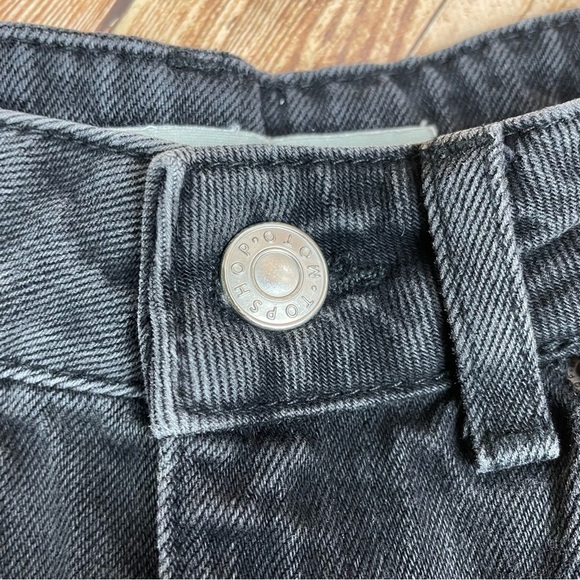 Topshop mom moto cut off shorts size 6 - Picture 4 of 7